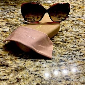 Oversized Chloe Sunglasses (CE680S)! Only worn twice!
